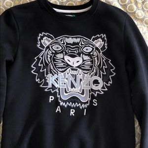 Kenzo Tiger crewneck in Black- never worn!
